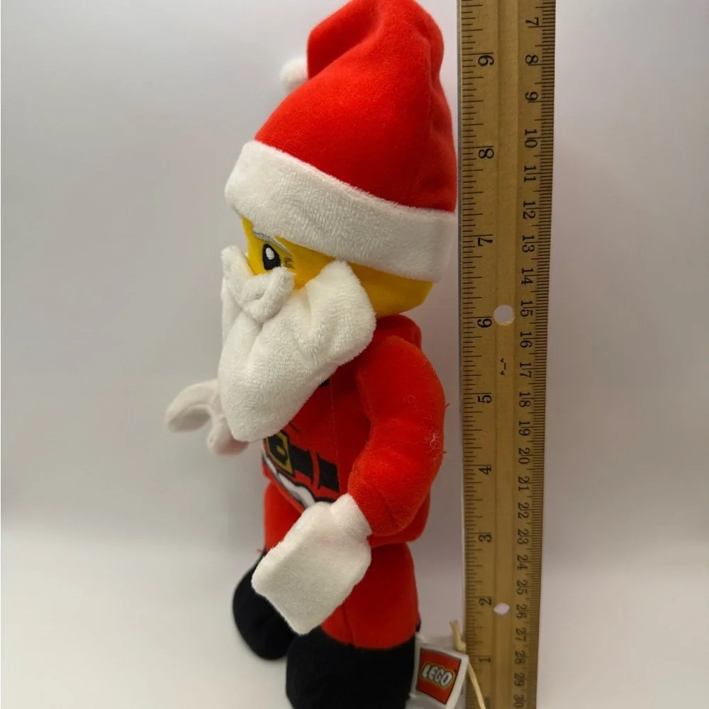 Lego Christmas Santa 10” Plush Mini Fig Stuffed Manhattan Toy
